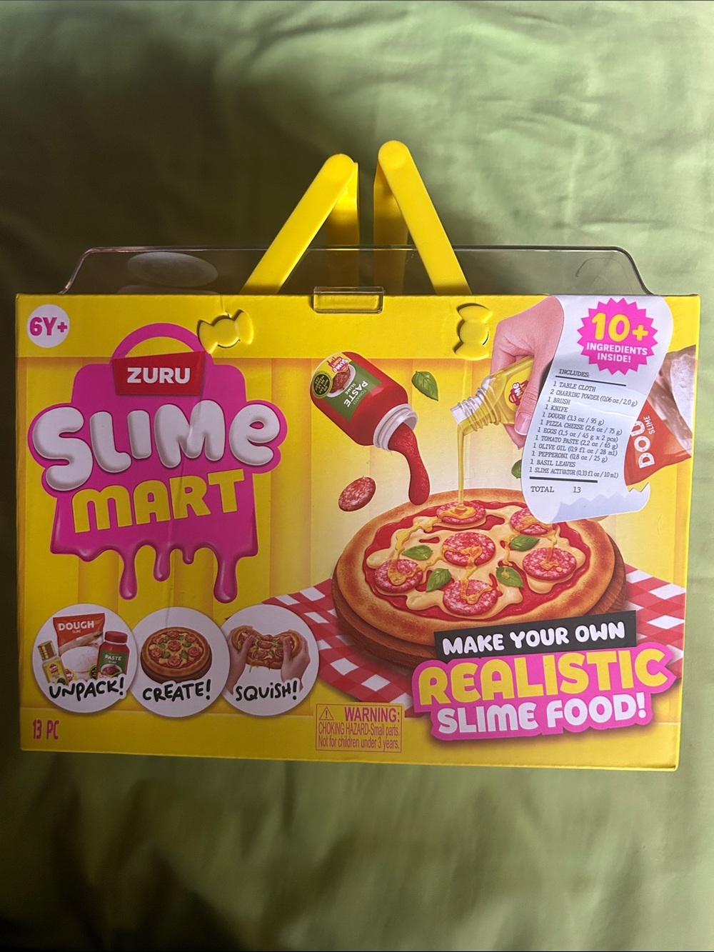 ZURU Slime Mart Kids Craft Kit - Yellow Realistic Slime Food Playset